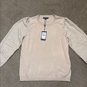 Adrianna Papell Light Sweater Blouse